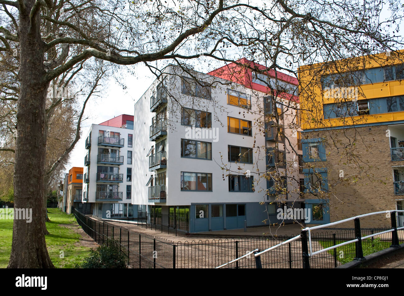Neues Gehäuse Entwicklung, Leyton, London, UK Stockfoto
