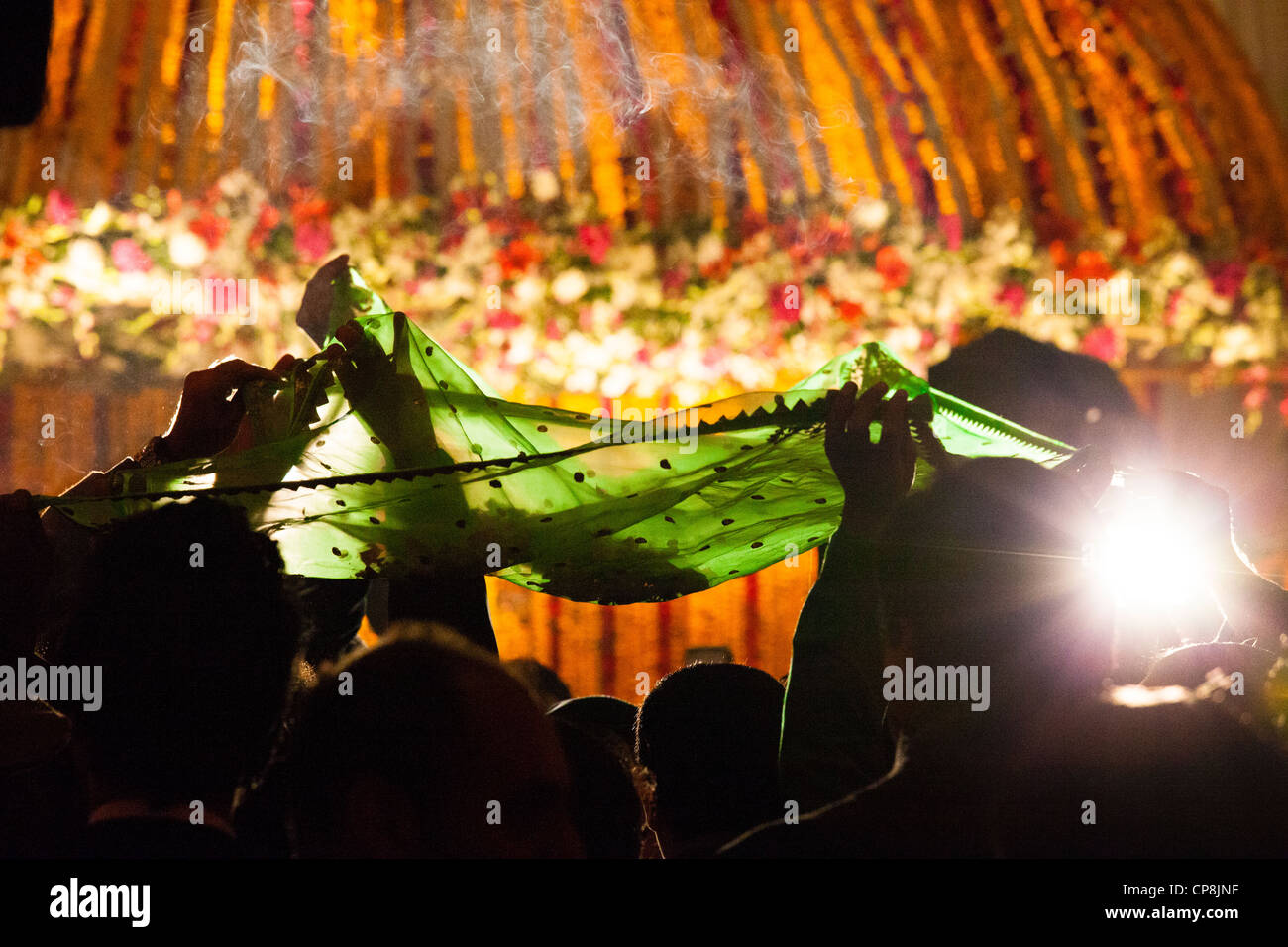 Muslimische Hochzeit in Islamabad, Pakistan Stockfoto