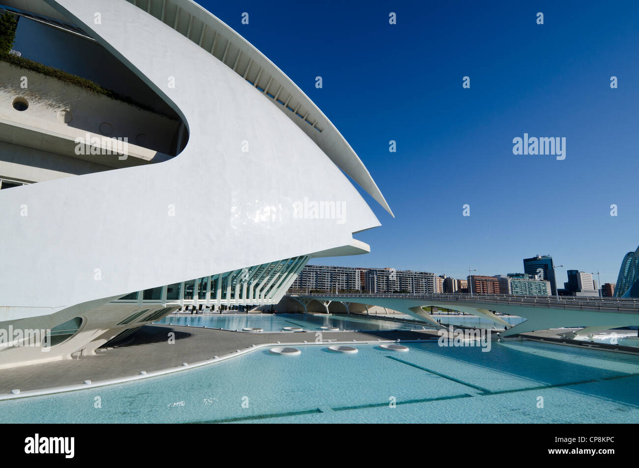 Opernhaus, die Gebäude in Valencia Stockfoto