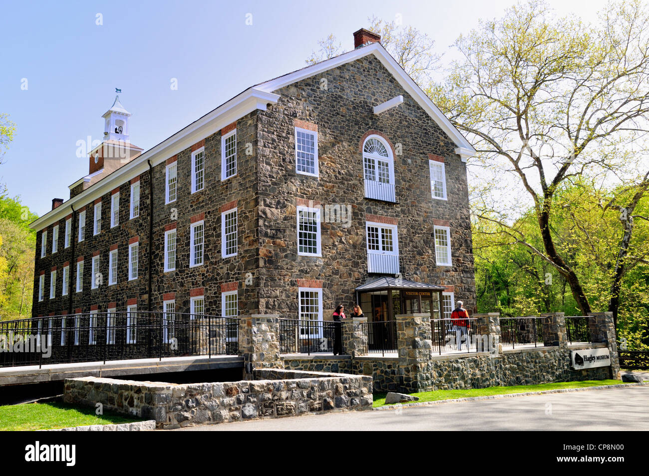 Hagley Museum Besucherzentrum Stockfoto