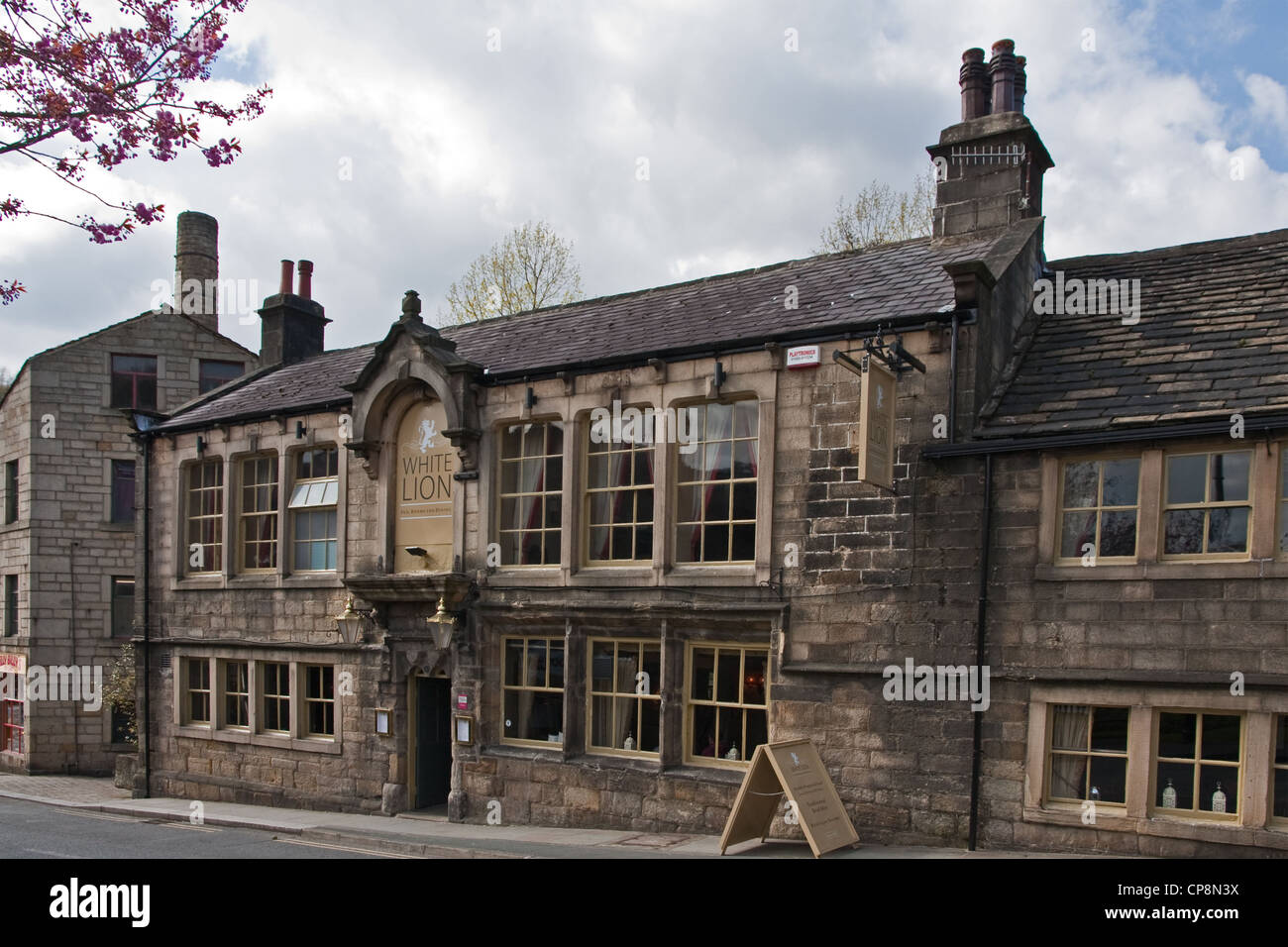 White Lion Hotel, Hebden Bridge Stockfoto