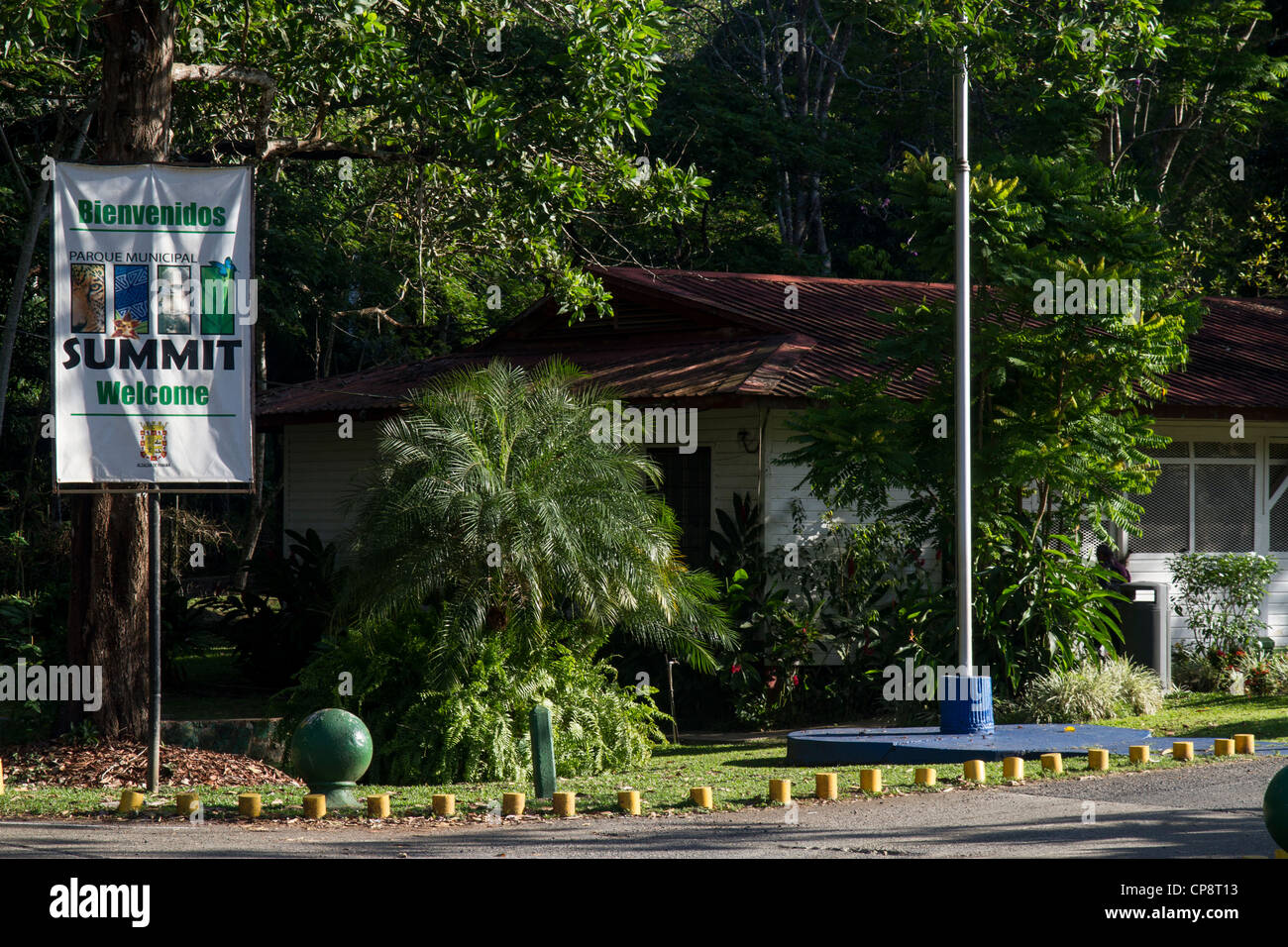 Gipfel von Gärten, Gamboa, Republik Panama, Mittelamerika Stockfoto