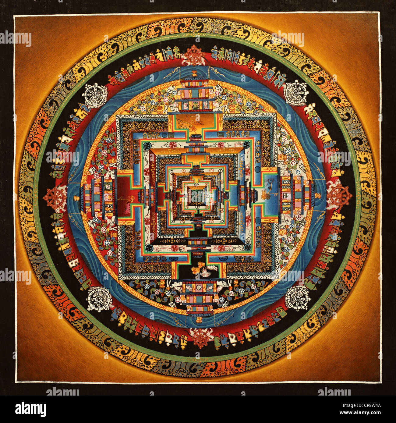 Tibetisches mandala -Fotos und -Bildmaterial in hoher Auflösung – Alamy
