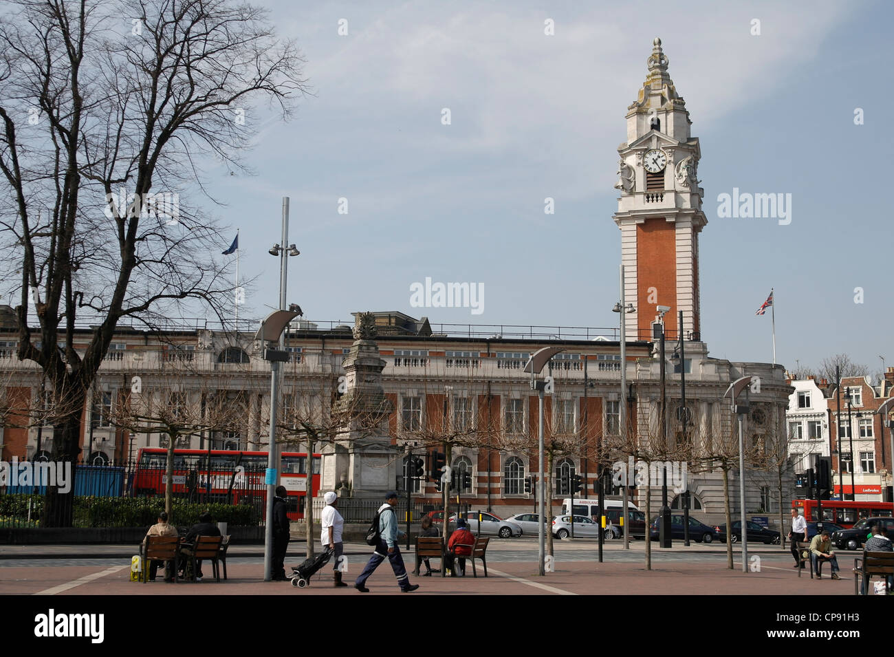 Brixton Rathaus Centre, London Stockfoto