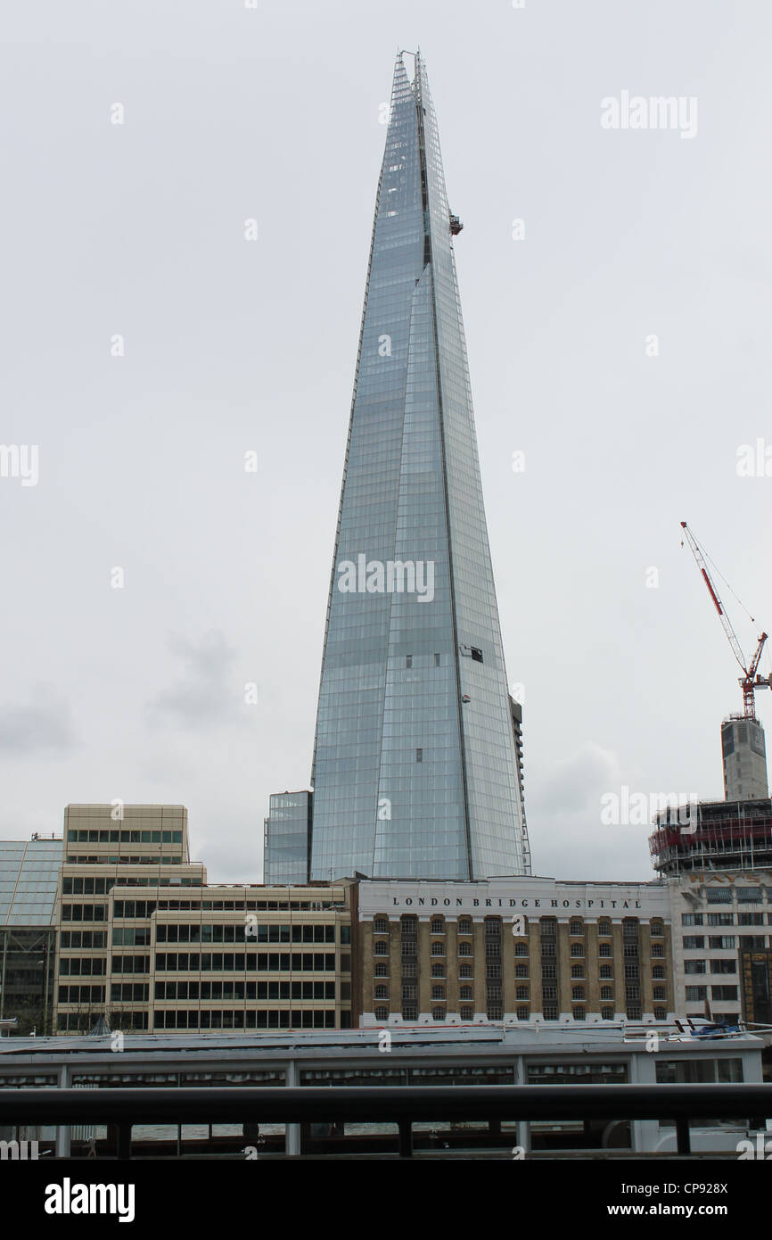 Das höchste Gebäude in Europa die Scherbe. Stockfoto