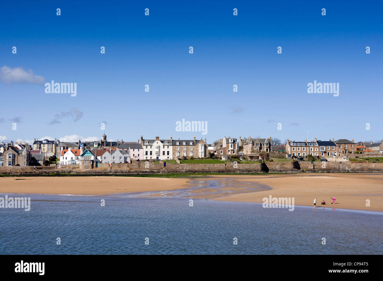 Blick zurück in Richtung Elie, Fife, Schottland Stockfoto