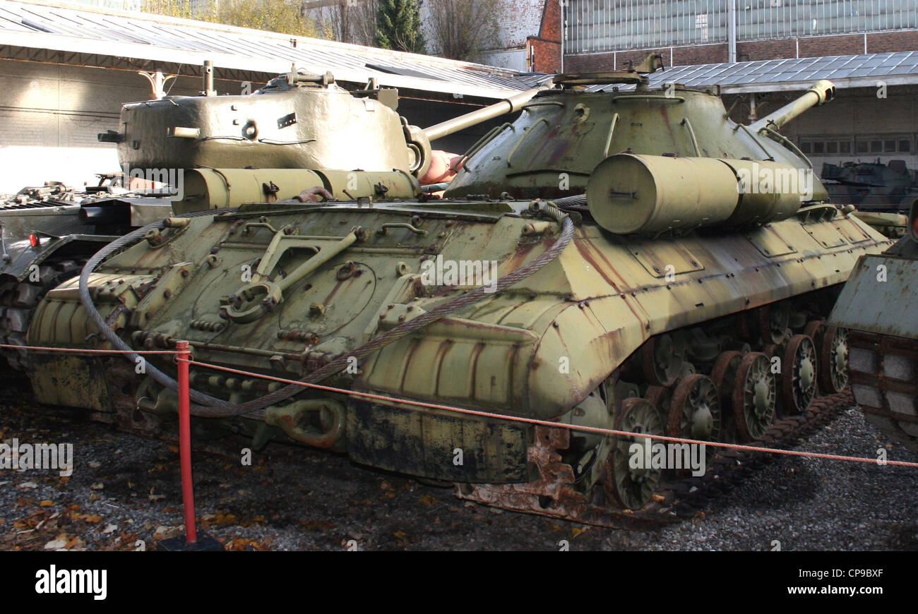 IS3 - sowjetische Panzer Stockfoto