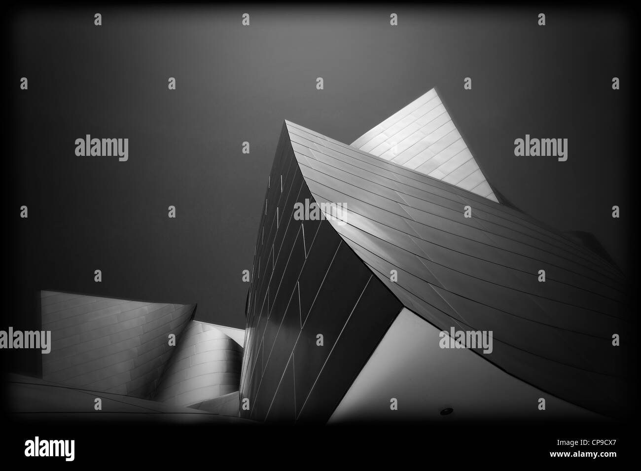 Walt Disney Concert Hall von Frank Gehry in Los Angeles Stockfoto