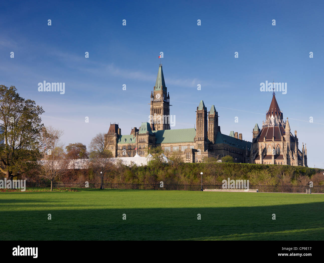 Das Parlamentsgebäude in Ottawa, Ontario, Kanada Mai 2012 Stockfoto
