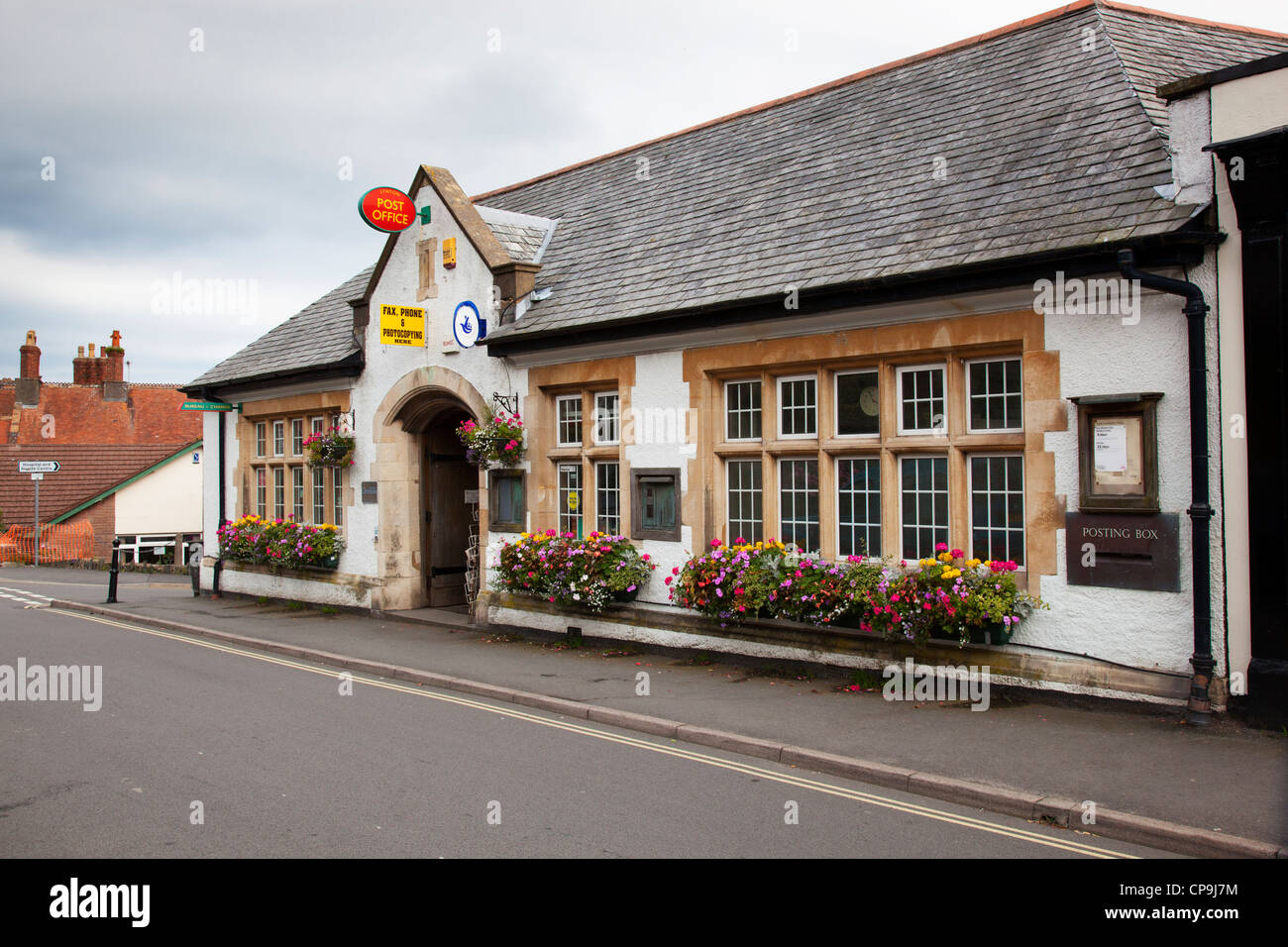 Lynton Postamt Stockfoto