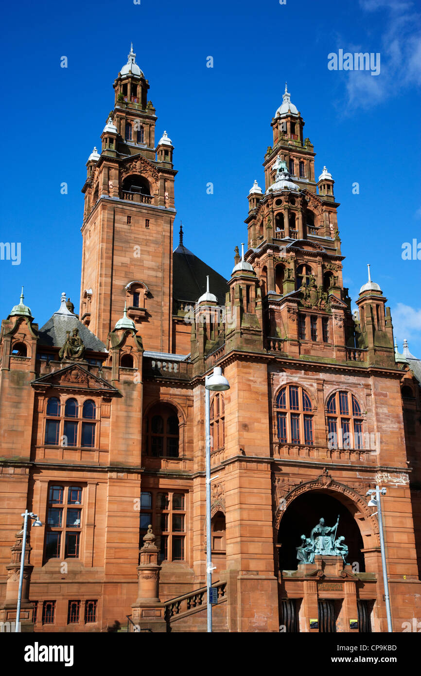 Kelvingrove Art Gallery und Museum Glasgow Schottland, Vereinigtes Königreich Stockfoto