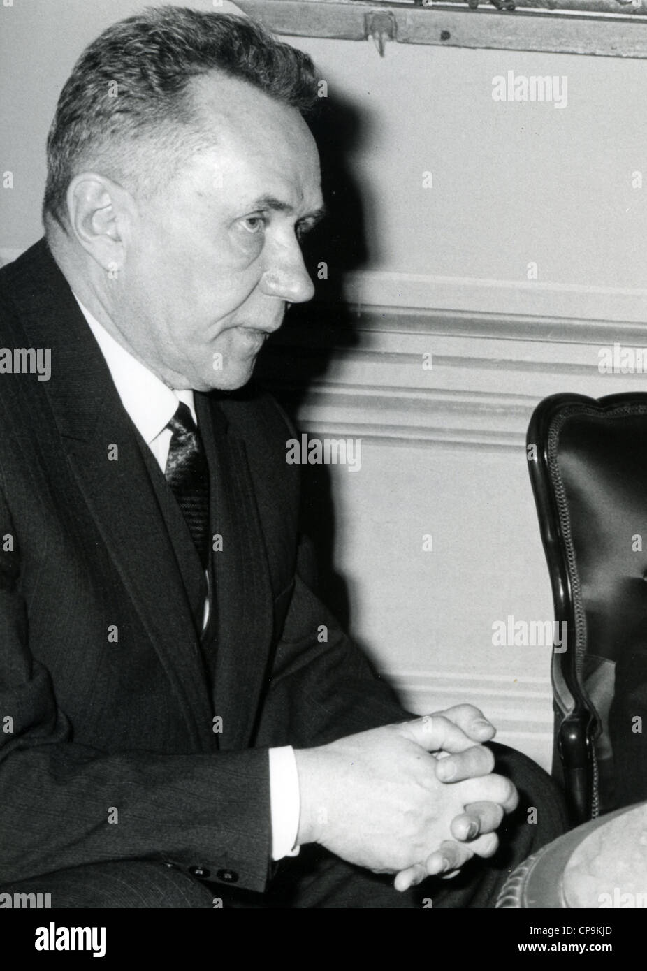 ALEXEI KOSYGIN (1904-1980) sowjetisch-russischen Staatsmann um 1970 Stockfoto