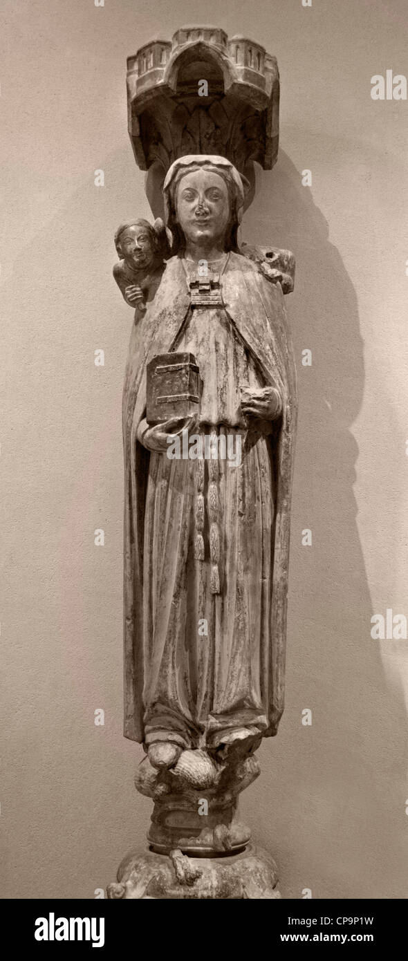 Sainte Genevieve 13 Jahrhundert Île-de-France Abtei Kirche Sainte-Geneviève in Paris Französisch Stockfoto