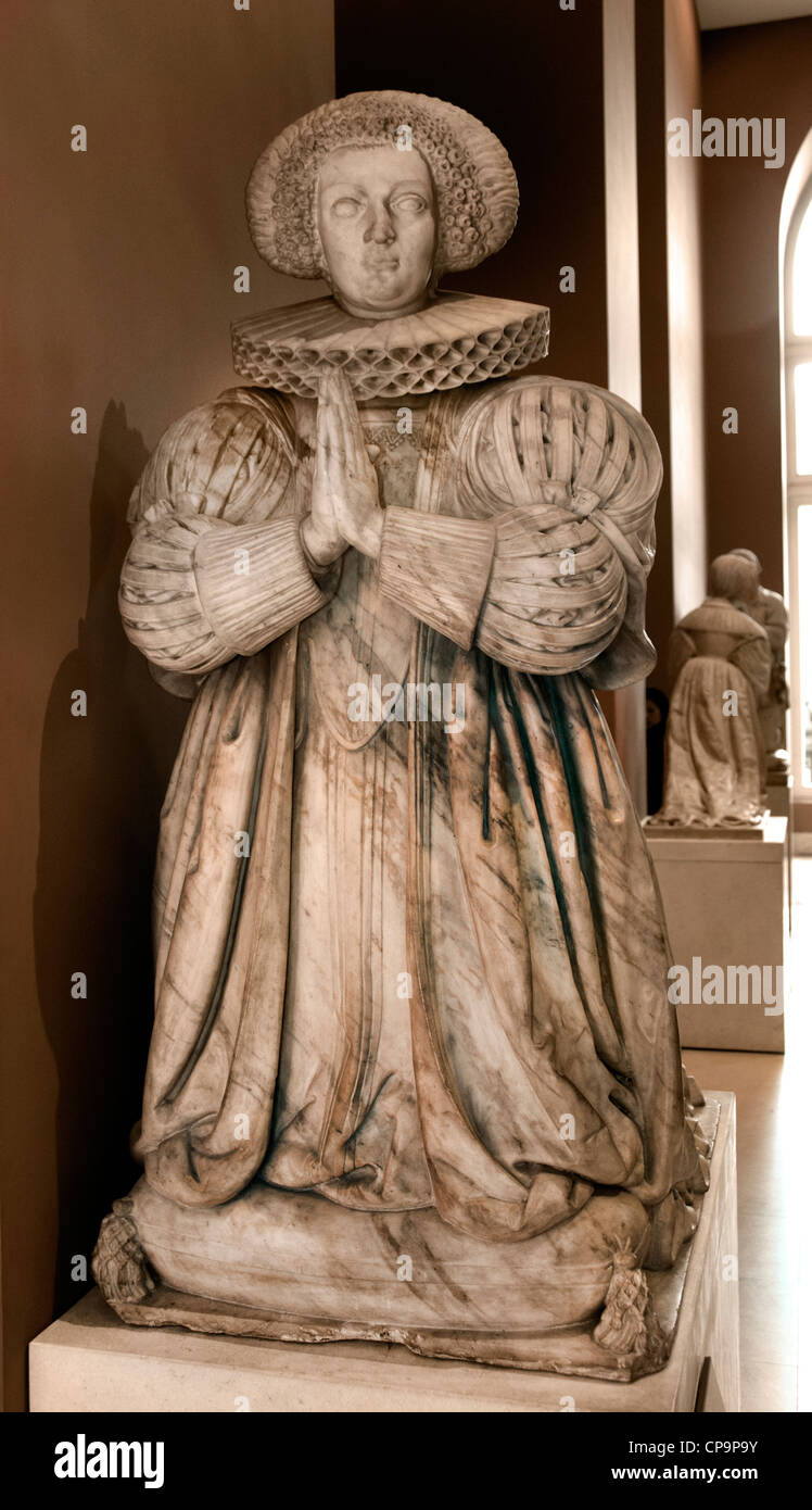 Madeleine Marchand, die Frau des Präsidenten Jay (1603-1625) von Thomas BOUDIN 1570-1637 Frankreich Französisch Stockfoto