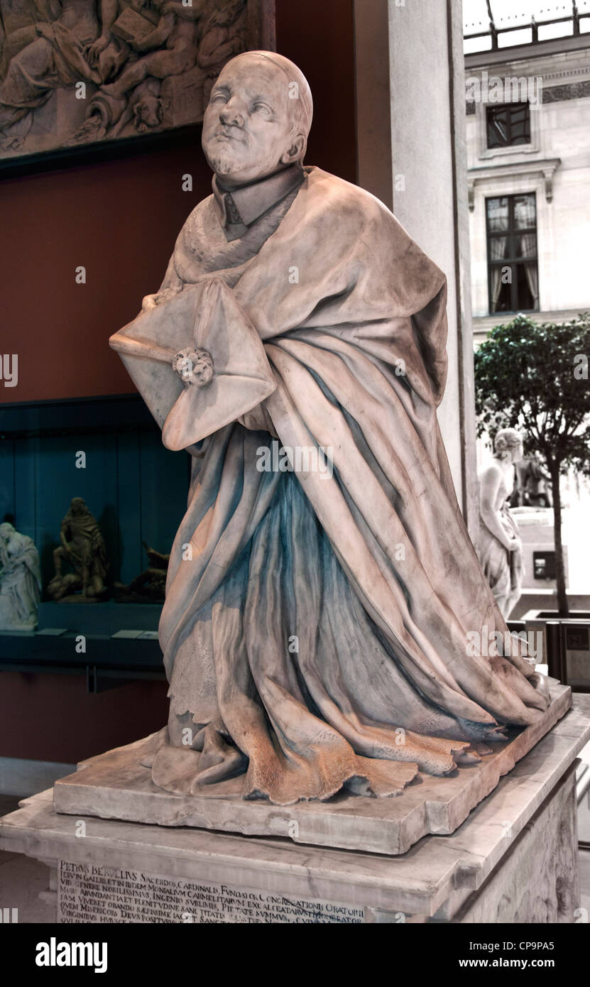 Herz-Denkmal von Kardinal Pierre de Berulle von Jacques Sarrazin 1592-1660 Frankreich Französisch Stockfoto