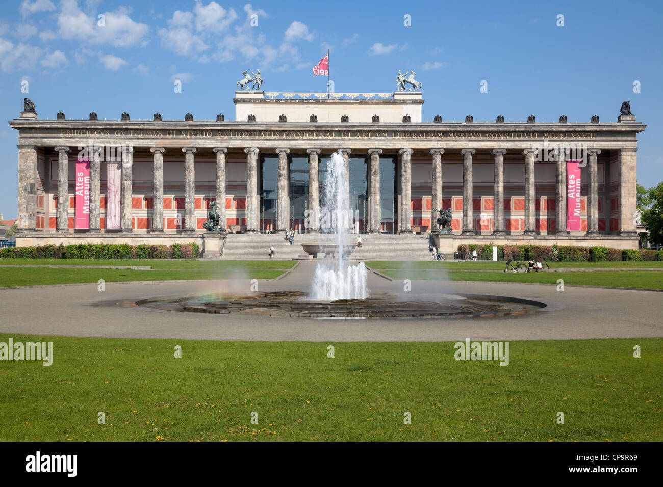 Altes Museum, Berlin, Deutschland Stockfoto