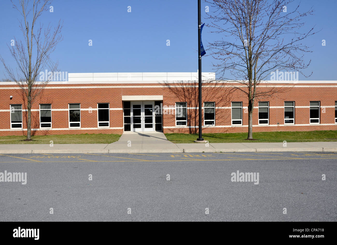 Südlichen Lehigh Highschool in Center Valley, Pennsylvania Stockfoto