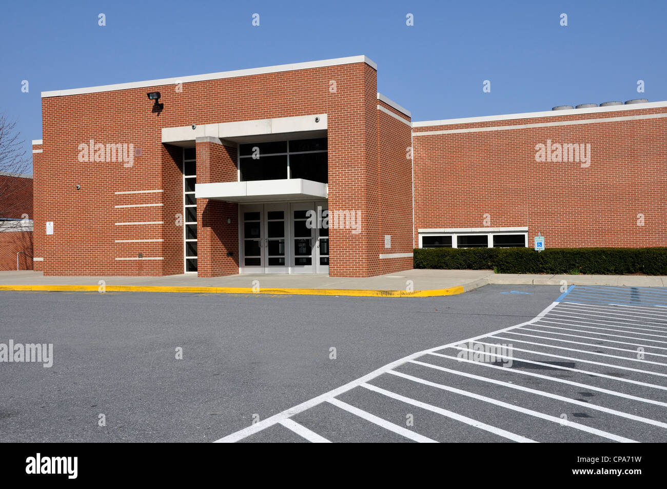 Souther Lehigh High School in Center Valley, Pennsylvania Stockfoto