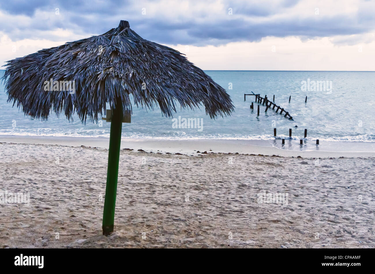 Strand von Trinidad, Kuba an einem stillen Morgen Stockfoto