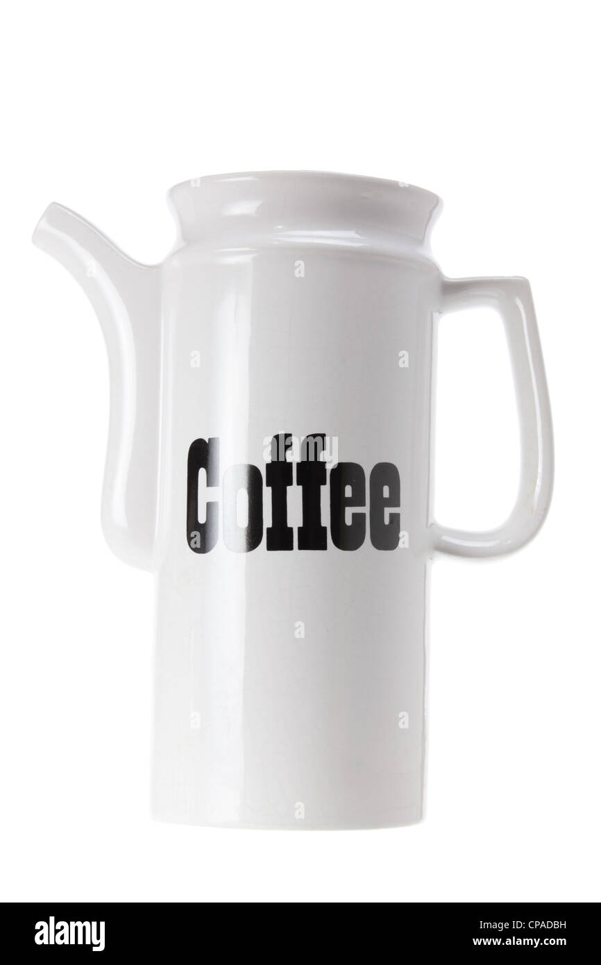 Kaffeekanne Stockfoto
