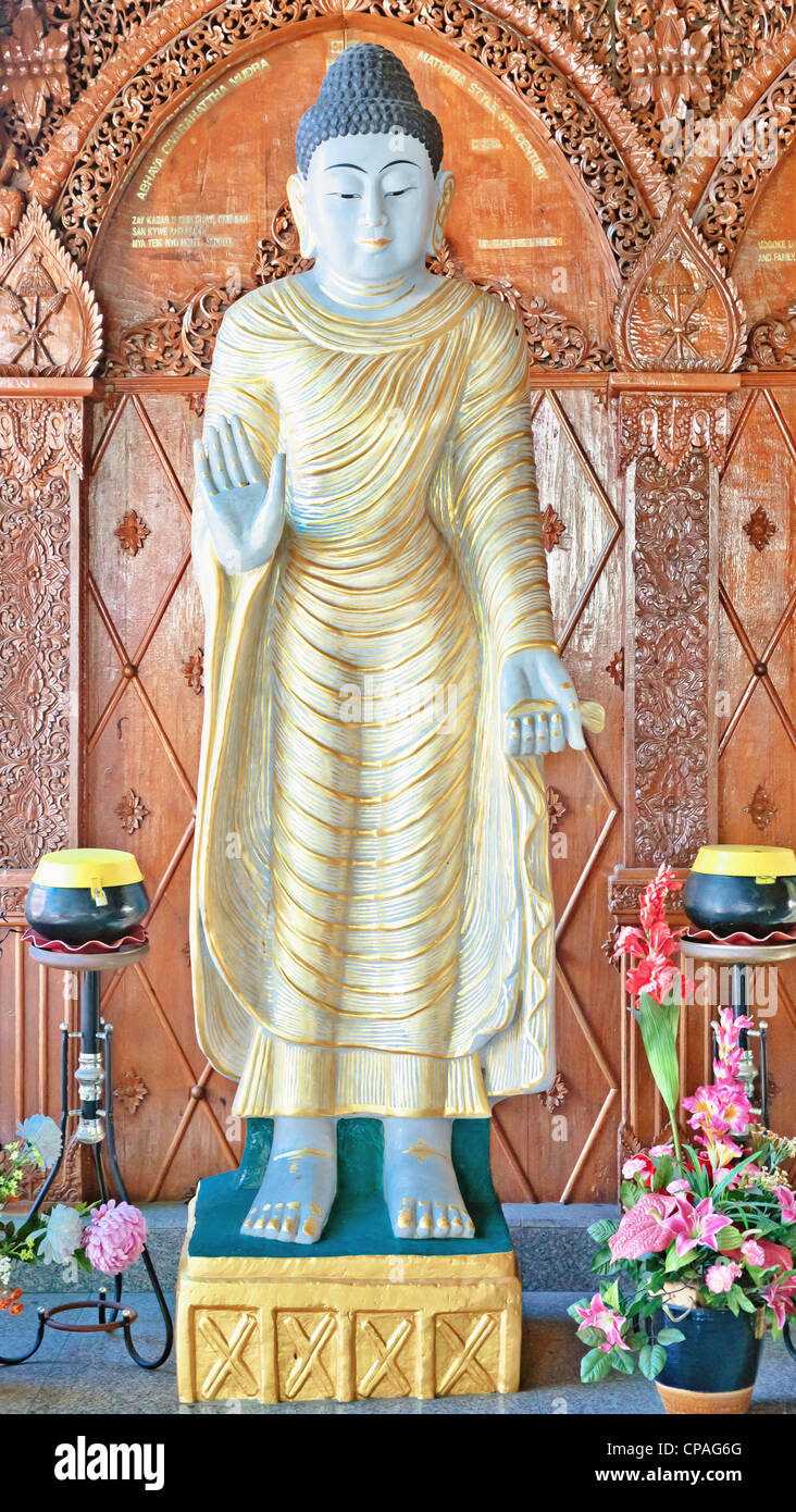 Statue in buddhistischen Tempel in Penang, malaysia Stockfoto