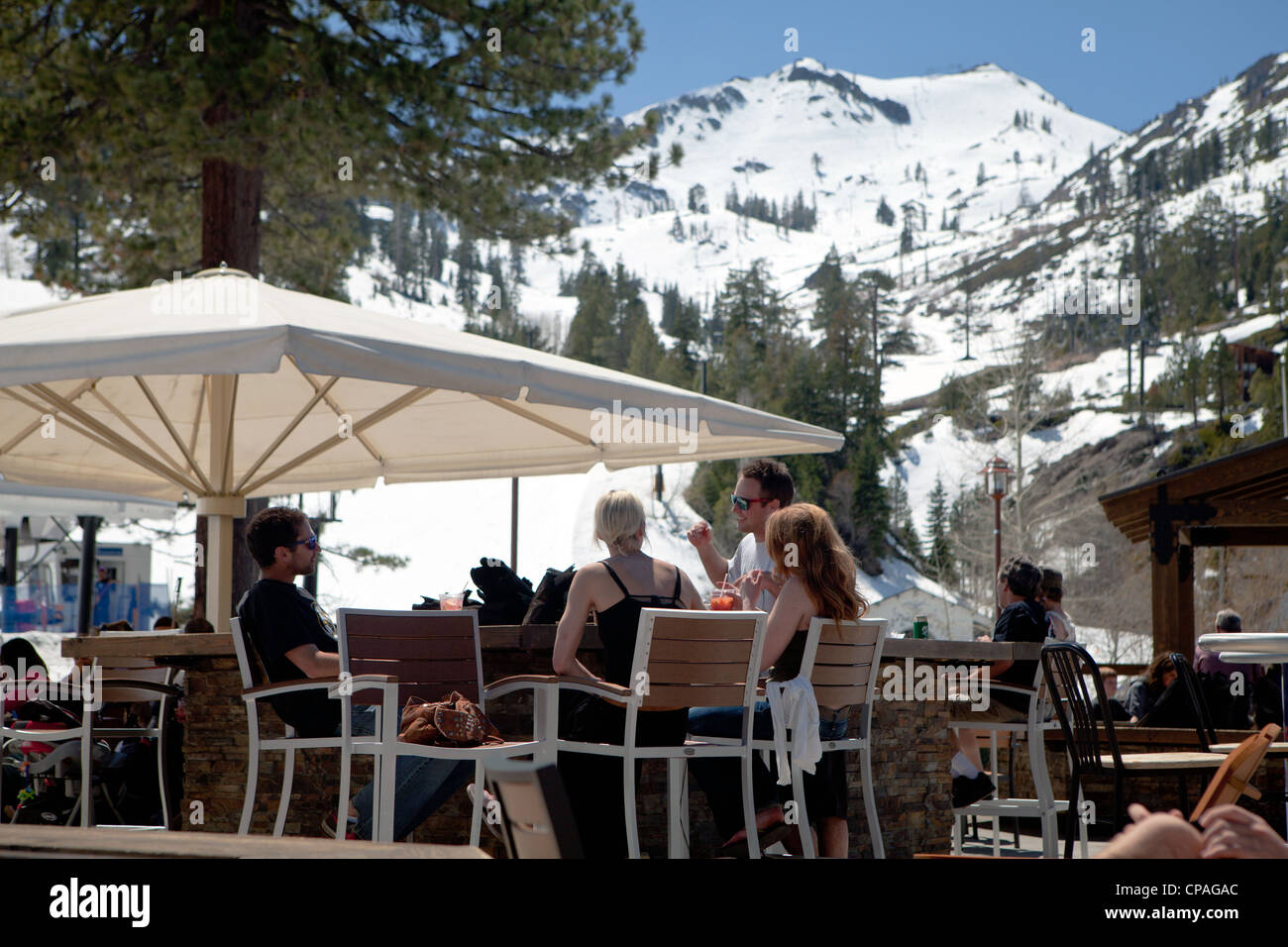 Festival in Squaw Valley, Kalifornien, USA Stockfoto