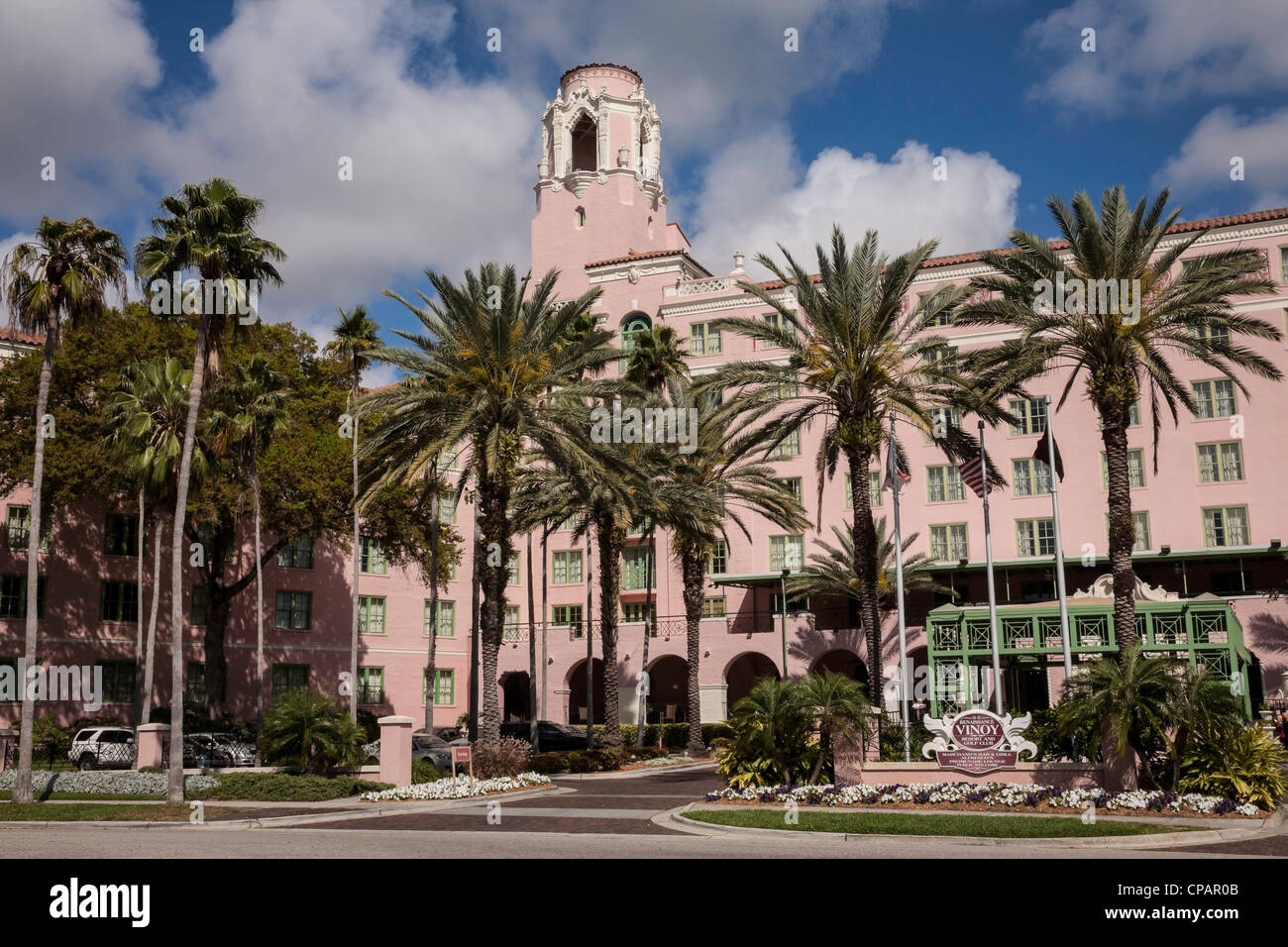 Vinoy Resort Hotel, St. Petersburg, Florida, USA Stockfoto