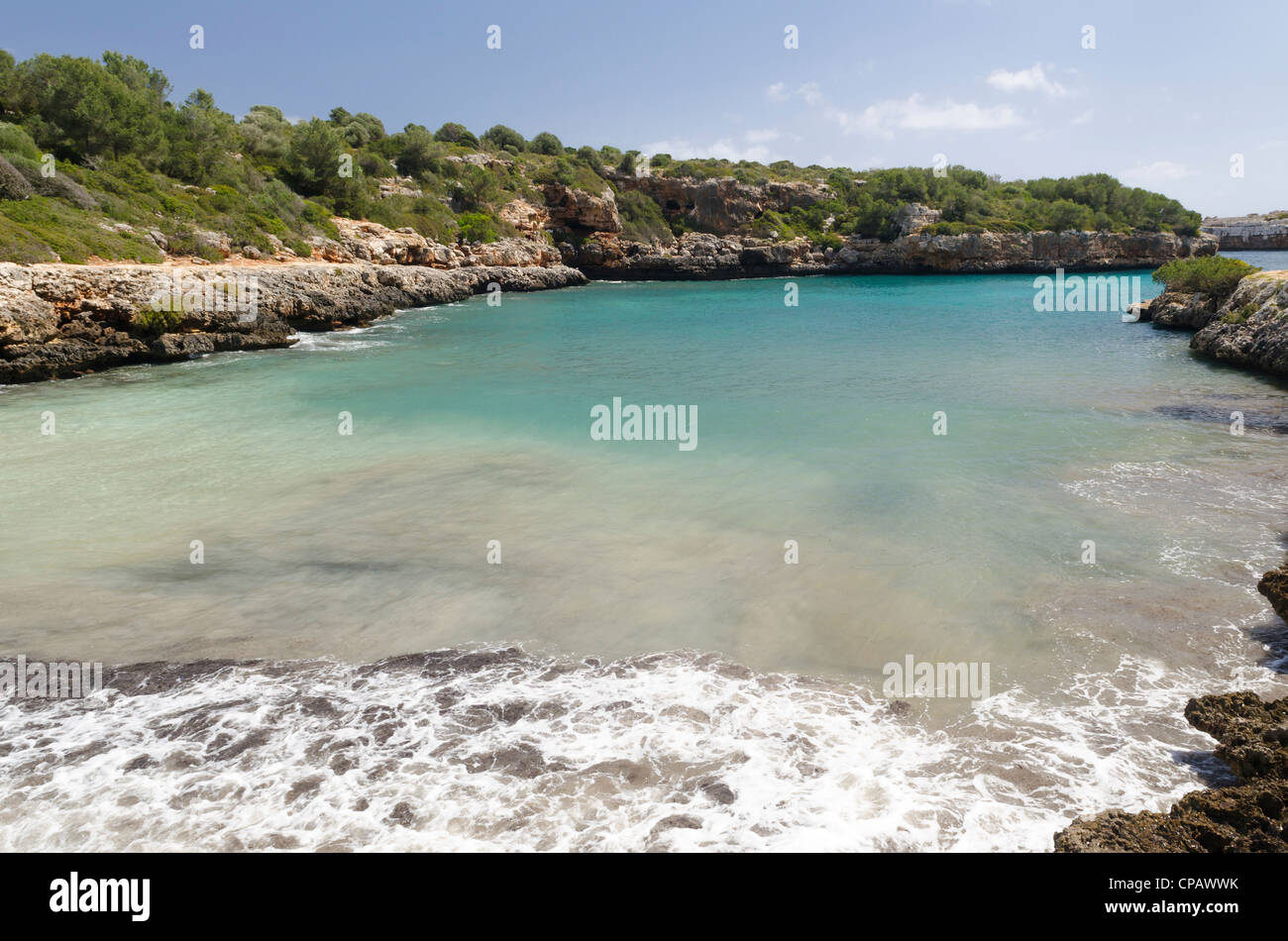 Cala Sanau. Mallorca. Spanien. Stockfoto