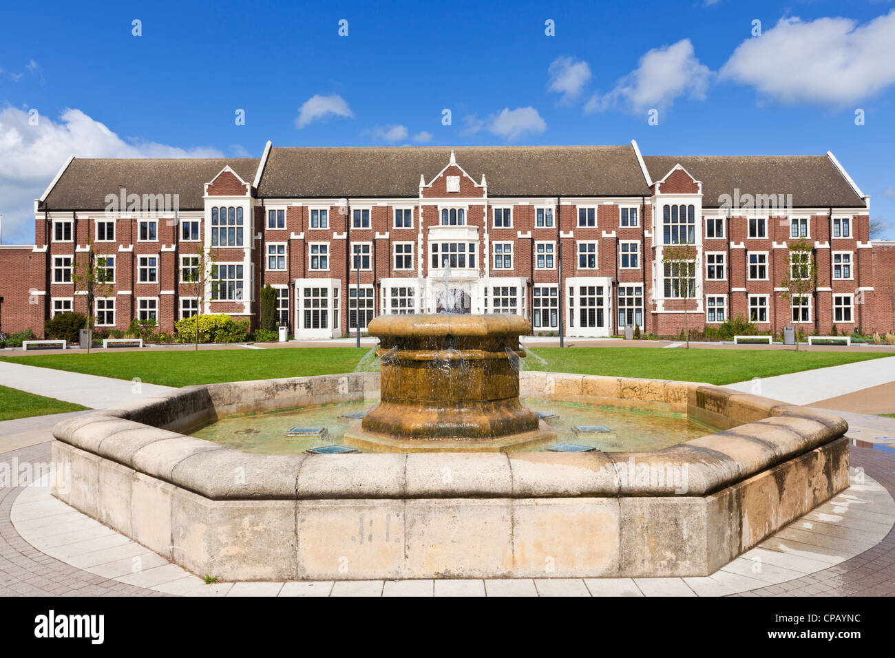 Rutland für zentrale Studienadministration Loughborough University Campus Leicestershire England UK GB EU Europa bauen Stockfoto