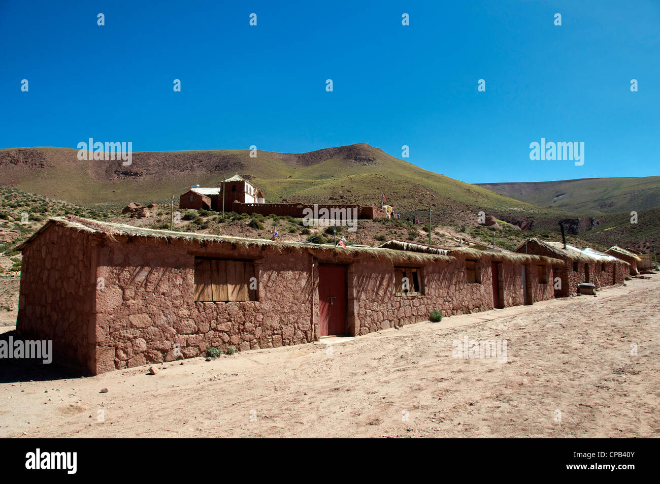 MACHUCA Dorf in der Nähe von San Pedro de Atacama Altiplano Chile Stockfoto