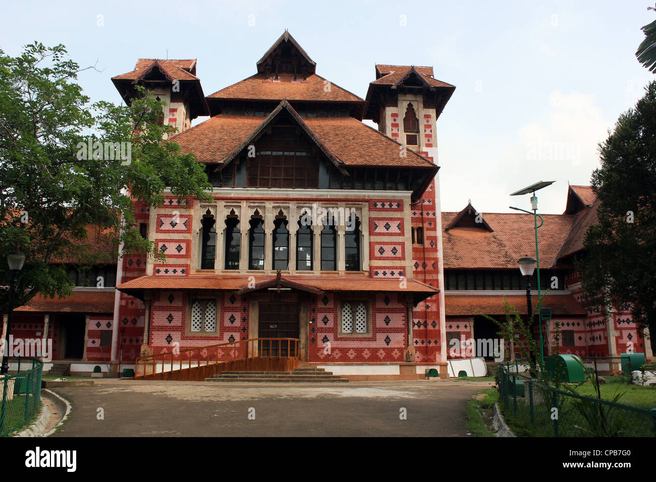 Napier Museum für Kunst und Naturgeschichte Trivandrum Kerala Indien Stockfoto