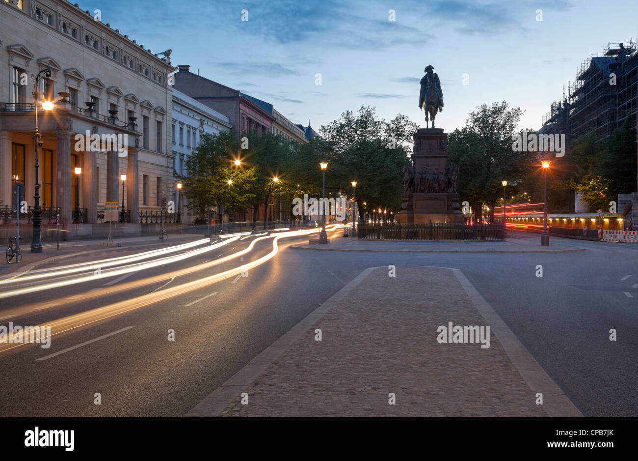 Unter Den Linden Berlin, Deutschland Stockfoto