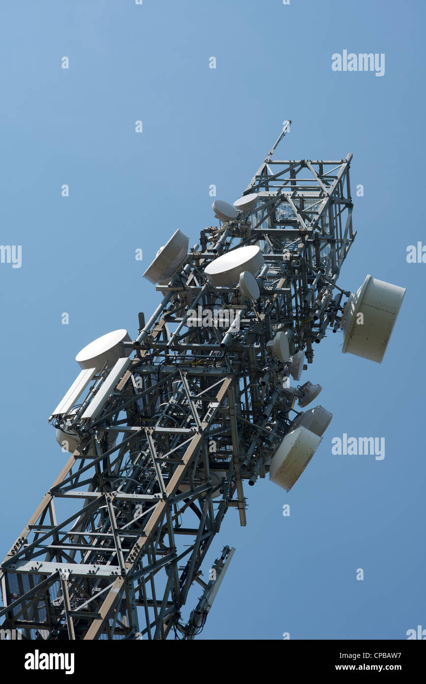 Handy-Antenne Stockfoto