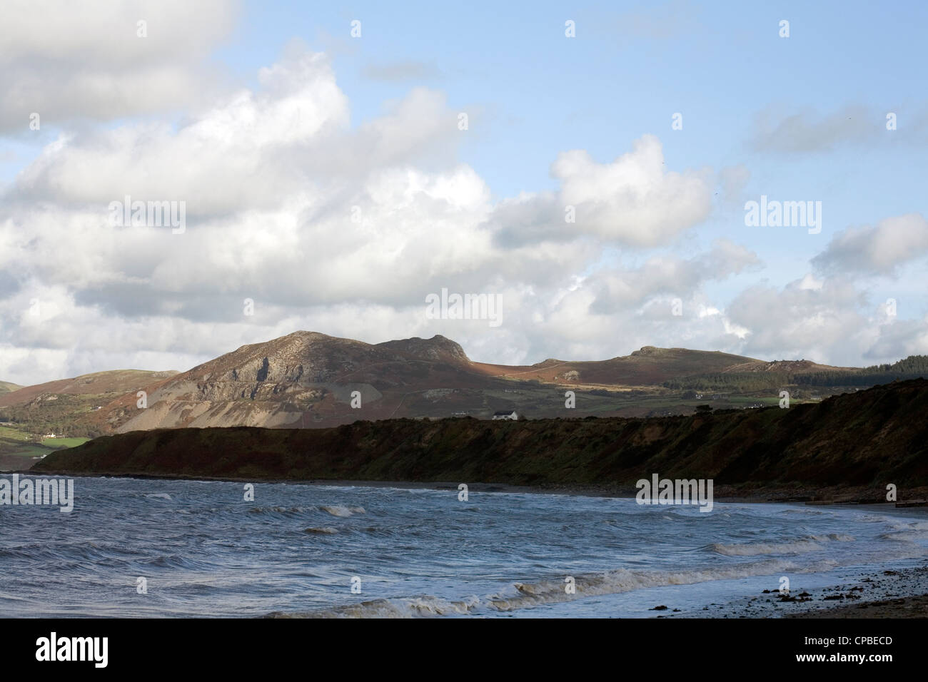 Gwylwyr Carreglefain von Porth Dinllaen Nefyn Lleyn Halbinsel Gwynedd Wales Stockfoto