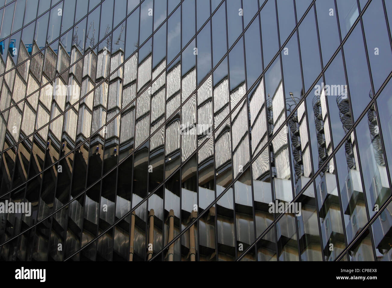 Reflexion von Lloyds building Stockfoto