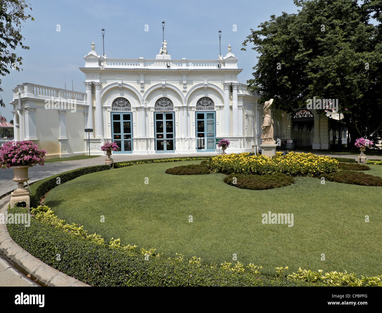 Das Museum des thailändischen Königs Sommerpalast in Bang Pa In Ayutthaya Thailand Südostasien Stockfoto