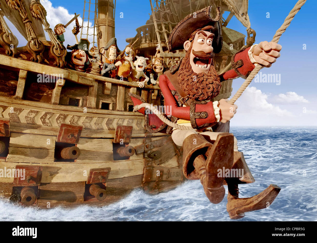 DIE Piraten-BAND MISFITS 2011 Aardman/Sony Animation film Stockfoto