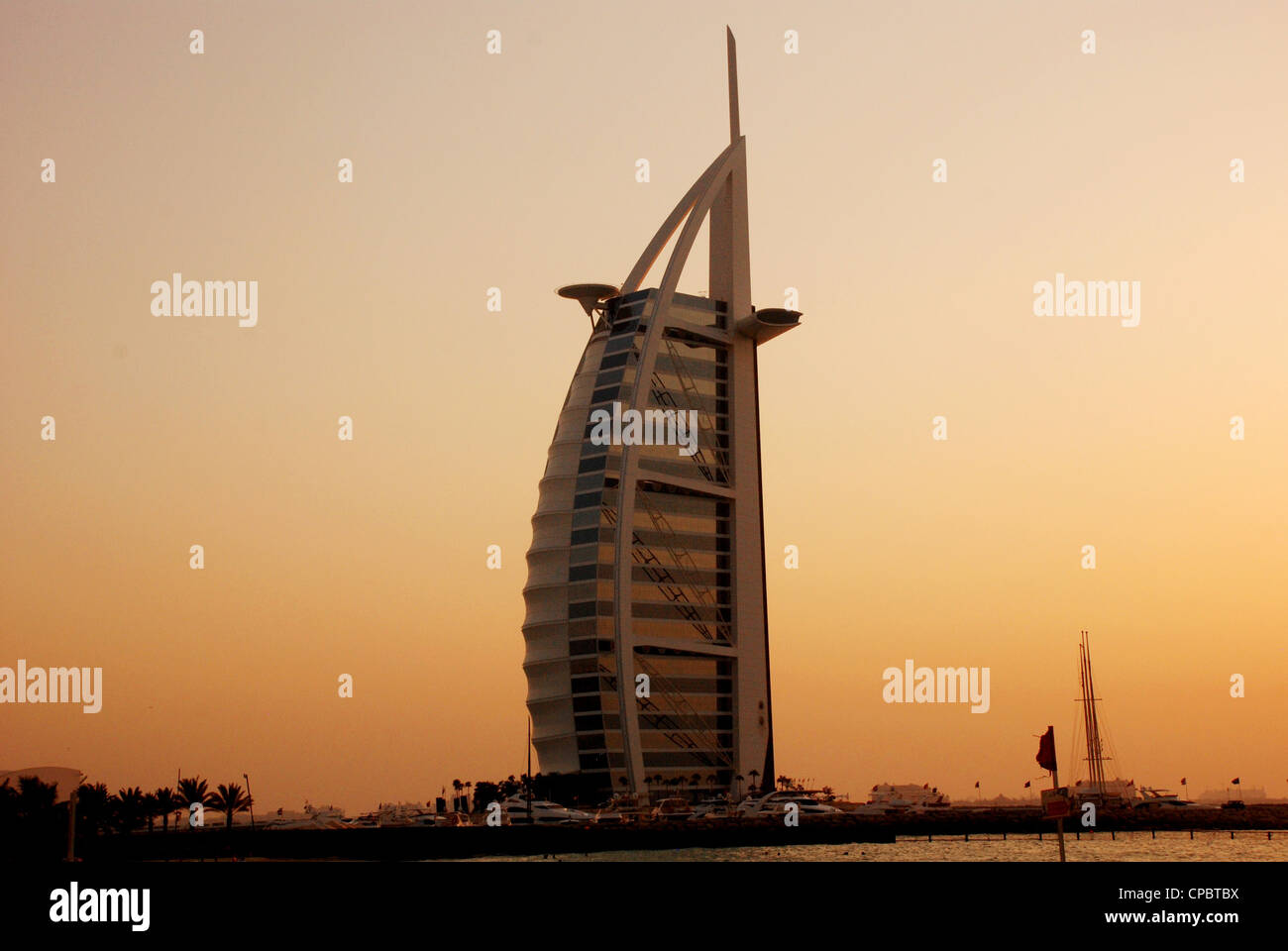 Hotel Burj Al Arab, Dubai Vereinigte Arabische Emirate Stockfoto