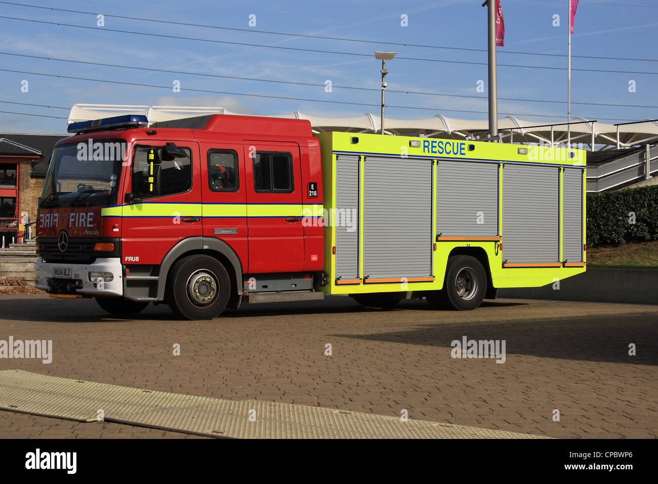 Lfb Fire Rescue Unit Stockfotografie Alamy