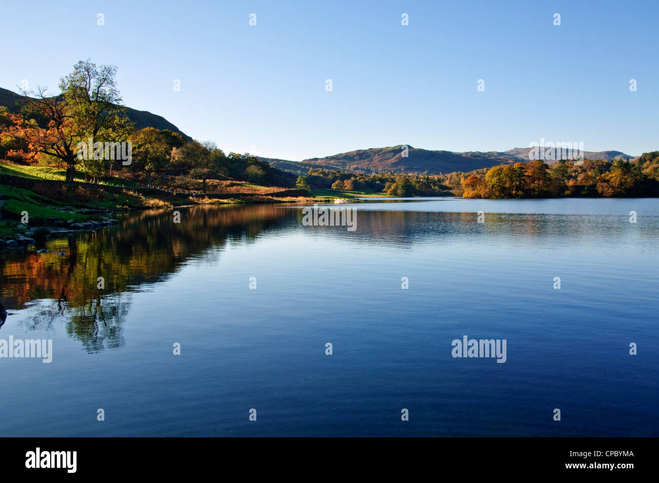 Rydal Wasser, Lake District Stockfoto