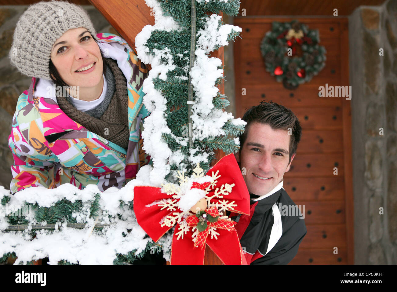 Weihnachts-Dekoration Stockfoto