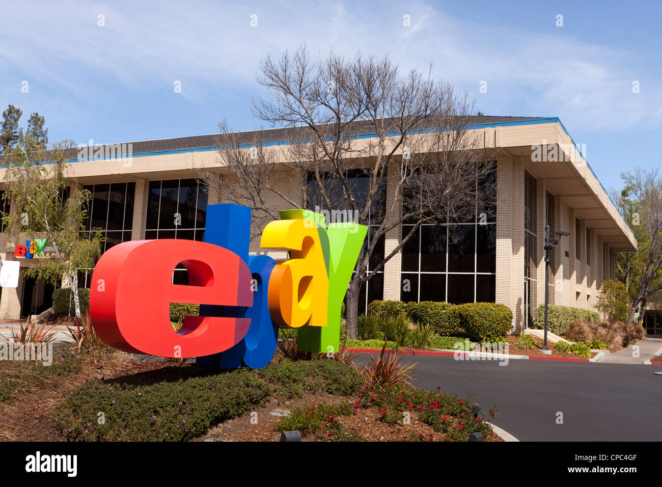 EBay Hauptquartier - San Jose, Kalifornien Stockfoto