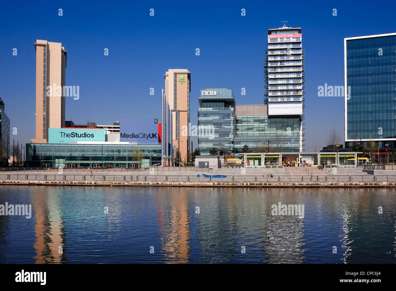 Medienstadt UK, Salford Quays, Manchester Stockfoto
