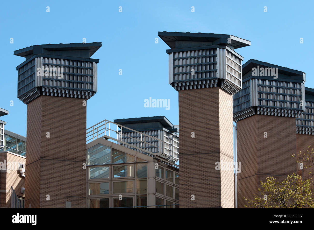 Coventry Universität Lanchester Bibliotheksgebäude, Coventry, England, UK Stockfoto