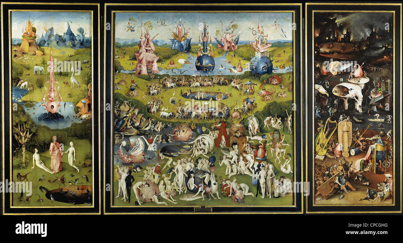 Hieronymus Bosch der Garten der irdischen Freuden 1504 PradoMuseum