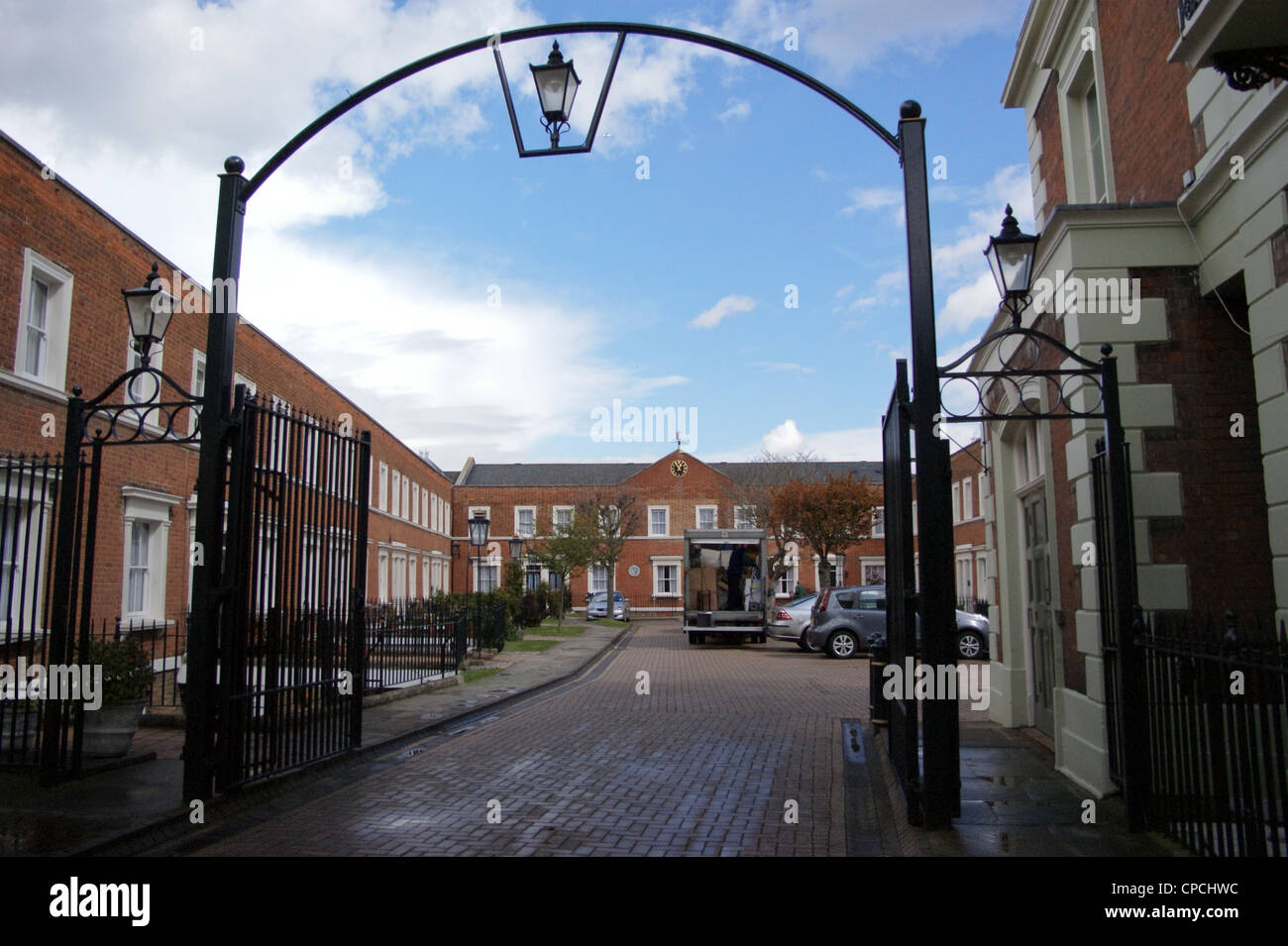 Französische Krankenhaus Armenhäuser, Rochester, Kent, England Stockfoto