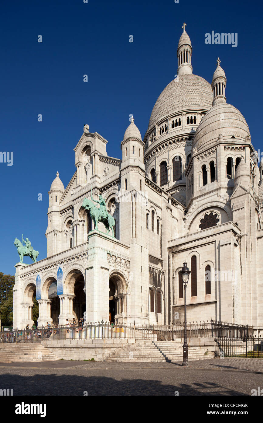 Sacre-Coeur. Montmartre, Paris, Frankreich. Stockfoto