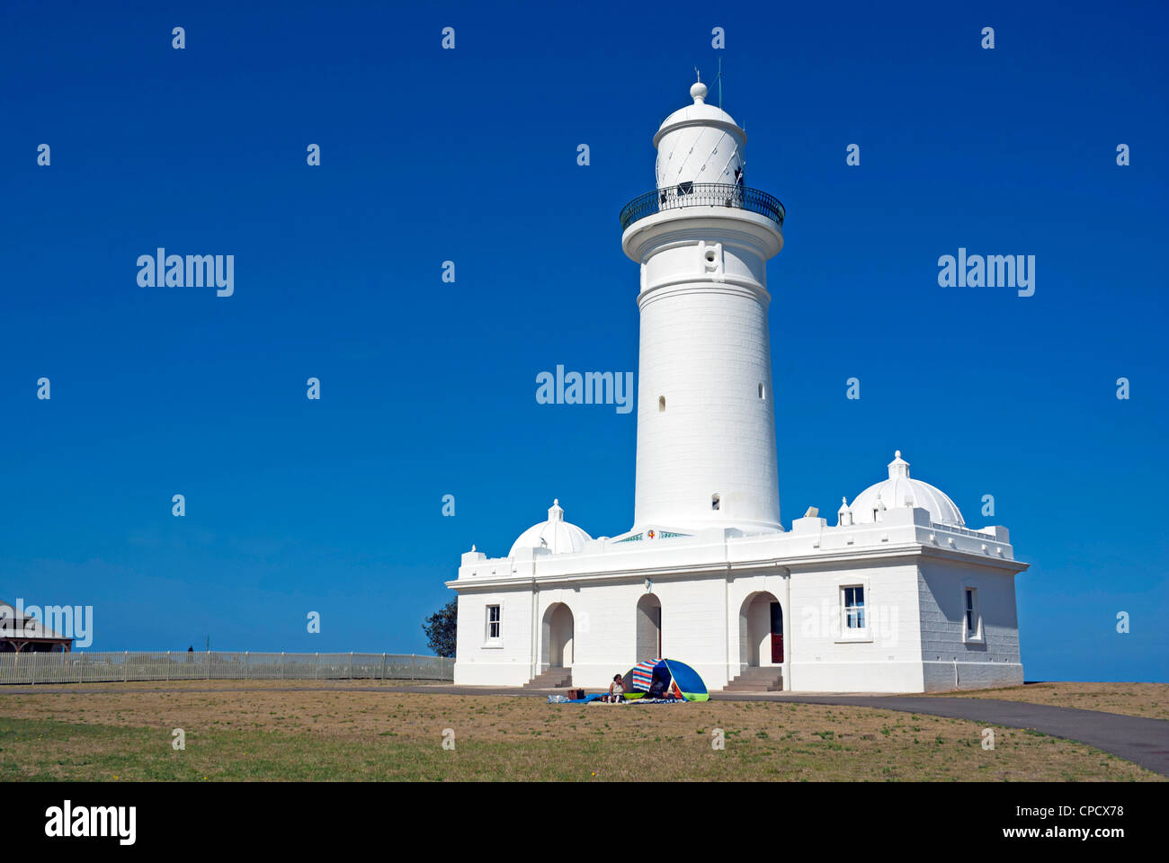 Macquarie Lighthouse, Christison Park, Sydney Stockfoto