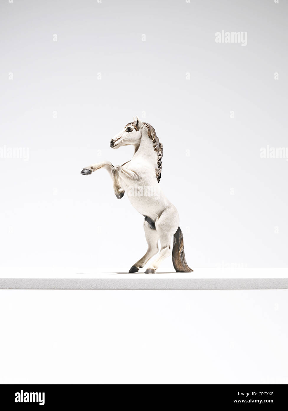 Nahaufnahme von Pferd Figur Stockfoto