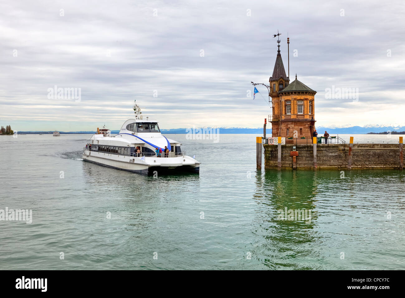 Hafen, Konstanz, Baden-Württemberg, Deutschland Stockfoto